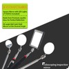VortecSys Telescoping Magnetic Pickup Tool Set, 4Pcs Round and Square