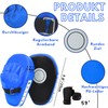 3-in-1 Boxing Gloves and Punching Mitts Set for Kids Ventilated
