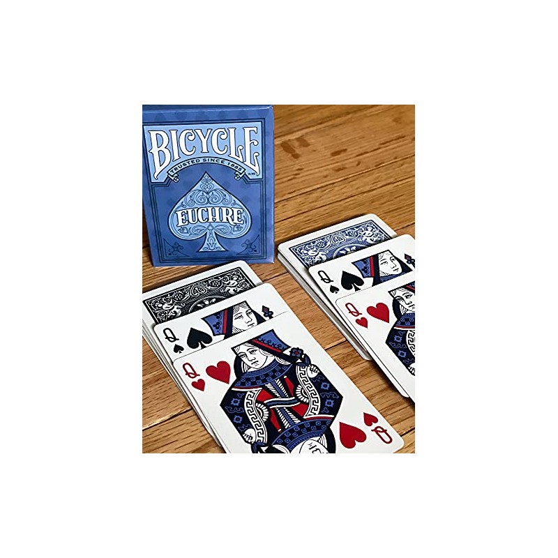 Bicicleta Euchre Baraja de Cartas – 9 a través de