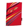 Gamakatsu GM3746 2-Way Print Neck Guard, Red, M-L