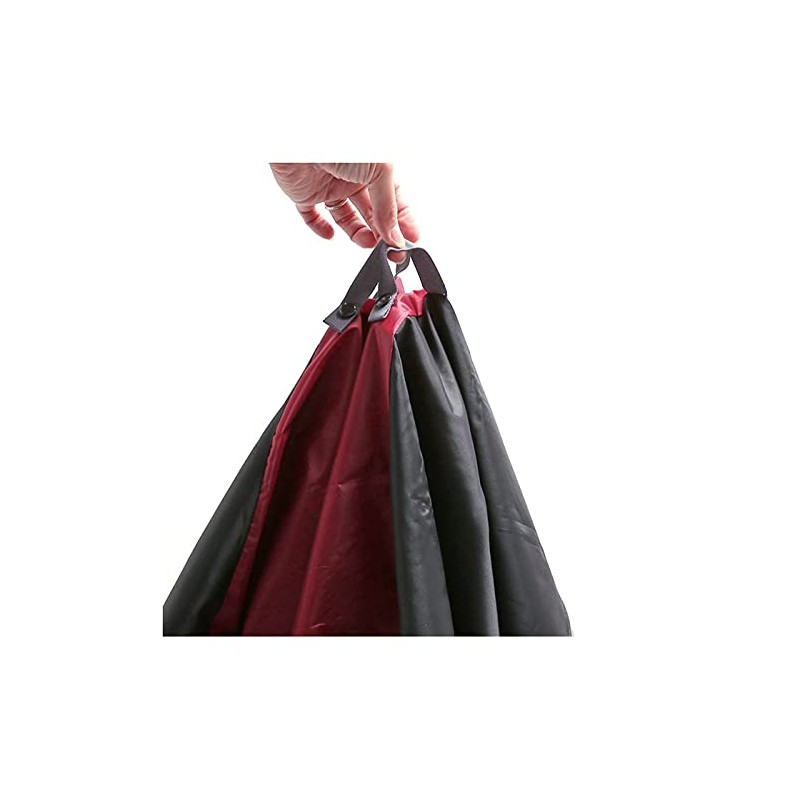 Kawasumi Seisakusyo KW-449AS/RD-BK Cycle Cover (KW-449AS/RD-BK), Red x Black, Size