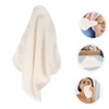 Baluue 6pcs Bamboo Fiber Face Washcloths Reusable Gentle Towels for