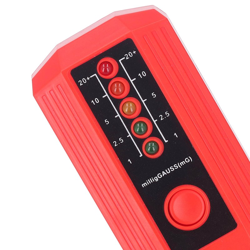 EMF Meter Magnetic Field Detector Electromagnetic Radiation Tester with 5