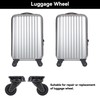 BQLZR Replacement Luggage Wheels Left and Right Suitcase Caster W142