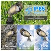 ZONEGRACE Solid Brass Outdoor Uplights & Accent Light Fixtures, Heavy