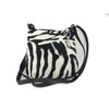 Loni Trendy cross-body animal print shoulder bag in zebra