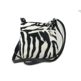 Loni Trendy cross-body animal print shoulder bag in zebra