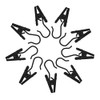 WMYCONGCONG 100 PCS Curtain Clips with Hooks, Small Heavy-Duty Hook