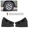Wheel stopper, 2 pieces, car anti-slip rubber tyres, non-slip stopper,
