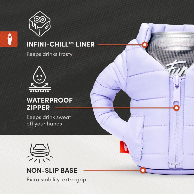 Puffin - The Puffy Beverage Jacket - Insulated 12 oz