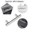 Probrico 30 Pack |3-3/4 inch Cabinet Pulls Euro T bar