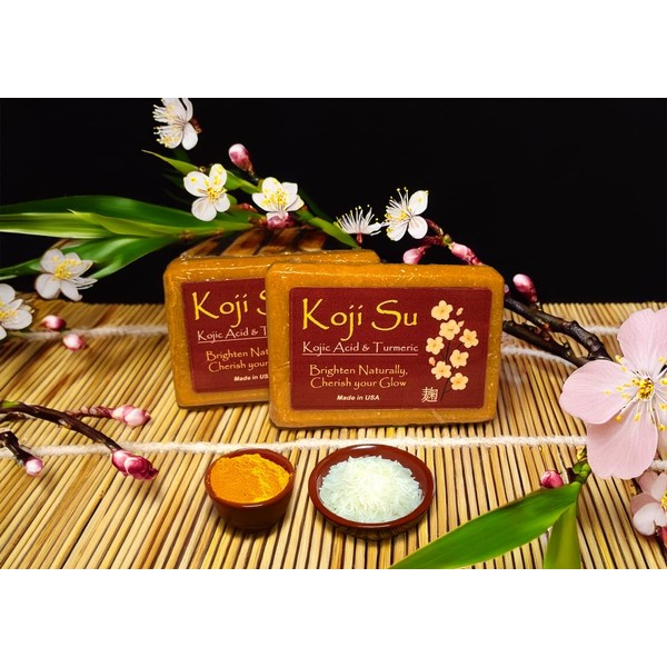 Generic Koji Su Brightening Soap C Kojic Acid, Turmeric, Retinol