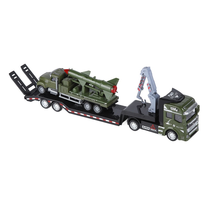 1:50 Tow Truck Toy Alloy Pull Back Car Highly Simulation