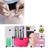 Eyelash Extension Mannequin Head Kit Eye Pads Lashes Tweezers Lash