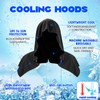 LUYI 2 Pack Cooling Hoodie Towels, Instant Cooling Towels for