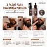 Kit 3 Piezas Crema Para Cuidado Personal Cabello Y Barba