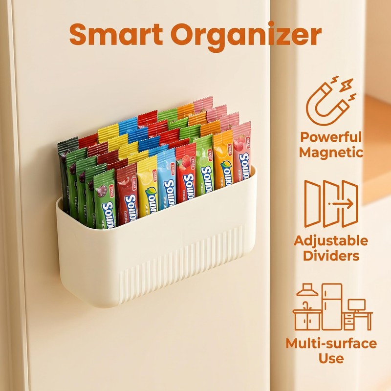 Magnetic Drink Packet Organizer, Water Packet Organizer Drink Holder for
