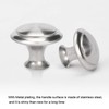 oumuik Furniture Knobs, Furniture Knobs, Pack of 10, Silver Drawer