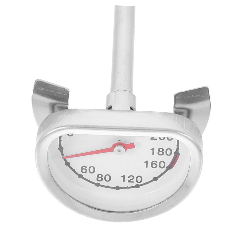 ORFOFE Stainless Steel Oil Thermometer for Frying with Stand Instant