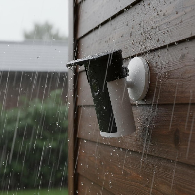 Holicfun Sun and Rain Visor for Ring Outdoor Cam Pro,