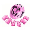 Casco Protección Niños Rodilleras Muñequeras Coderas Kit