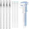Kit De Mapeo De Cejas, 4 Rotuladores De Microblading Con
