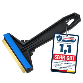 Car Ice Scraper Brass Blade - Fast, Effortless, efficient & Easy - Brass Ice Scrapers for Car Windshield Ice Scraper - Brass Ice Scraper for Car - Original Murska from Europe - Winter A054 Black Blue