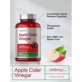 Apple Cider Vinegar Para Eliminartoxinas Vitaminas Sabor