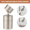 Hibbent Dual-function NSF/ANSI/CAN 61 Certified Faucet Aerator, CUPC Certification Rotate