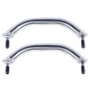 2PCS Boat Marine Grab Handle Polished Stainless Heavy Duty Round