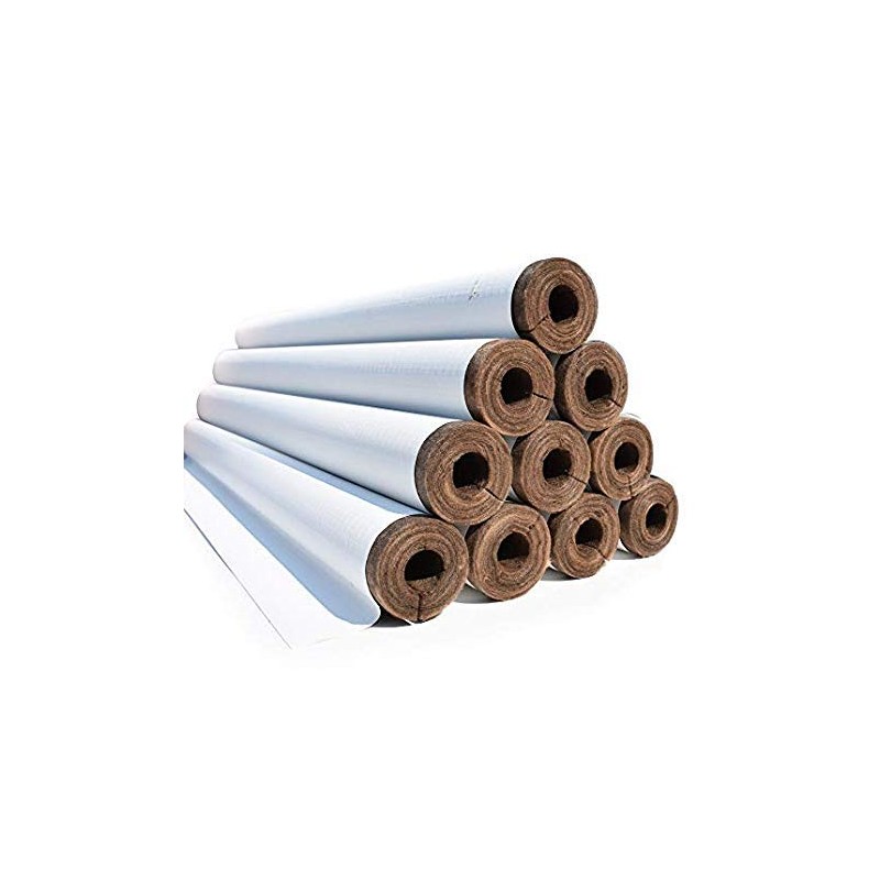 Fiberglass Pipe Insulation 1 1/2" x 1 1/2" - Pack