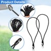 Heavy Duty Bungee Cords with Hooks, 25 PCS Small Bungee