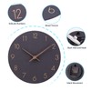 ACCSHINE Wooden 30cm Silent Wall Clocks for Home Decor Living