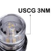 Young Marine Boat Anchor Light 3-Nautical Mile White LED Fold