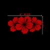 Bargain Max Decals - Hibiscus Group Sticker Decal Notebook Car