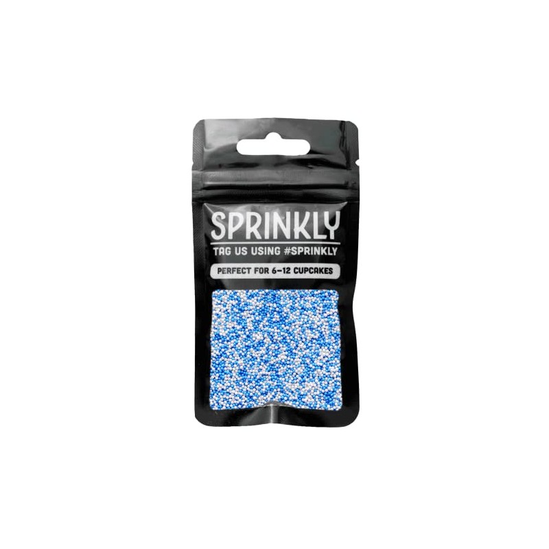 SPRINKLY - Matt 100's & 1000's - Blue & White