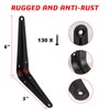 20 Pack 6 inch Shelf Brackets for DIY Floating Shelf,