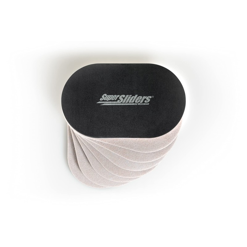 Super Sliders 3 1/2" x 6" Oval Reusable Furniture Sliders