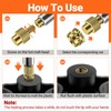 Preciva Heat-Set Insert Tip Set - with Soldering Iron and