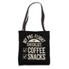 Pre-Flight Checklist Coffee And Snacks Funny Pilot Tote Bag