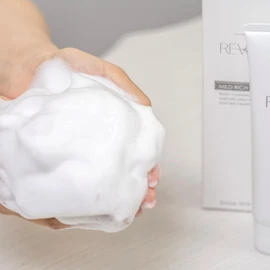 REVISIS Mild Rich Facial Wash Foam, 4.6 oz (130 g), Thick, Rich, Foam, Moisturizing, Face Wash, Face Wash, Face Wash, Made in Japan