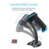 NADAMOO QR Code Scanner Wireless 2D Barcode Scanner With Stand