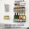 Liuoud 5 Pack Shower Caddy Organizer Rack Shelf for Inside