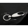 Rockyu Keychain, Men's, Women's, Car Keyring, Gunmetallic, Silver, Zinc Alloy,