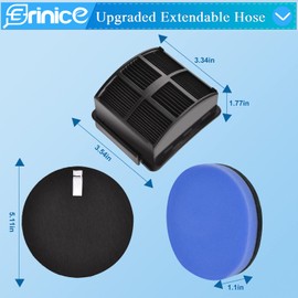 Erinice 2998 Filter Replacement for Bissell 2999 MultiClean Allergen Lift-off Pet Vacuum 2920 2849 3000 3057 28492 2852 28524 3059 Filters Accessories, Replace to part #1625641&1603437