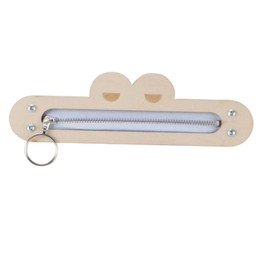 Menolana DIY Busy Board Accessories Wooden Sensory Toy Sensory Board Parts for Toddlers Children, Zipper