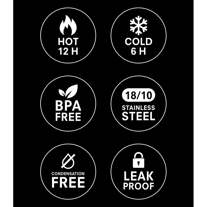 H&h Bottiglia Termica Captain America LT 0.50