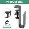 FOROIRON Adjustable Side Laptop Mount, No Drill Desk Storage Organizer,