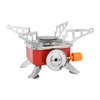 ZONADAH Mini Camping Stove Portable Windproof Camping Gas Stove Mini