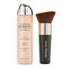 MagicMinerals AirBrush Foundation by Jerome Alexander – 2pc Set with Airbrush Foundation and Kabuki Brush - Spray Makeup with Anti-aging Ingredients for Smooth Radiant Skin (Light)